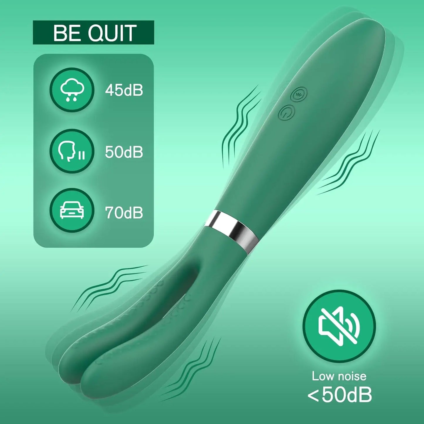 Clitoral & G-Spot Rabbit Vibrator with 9 Modes