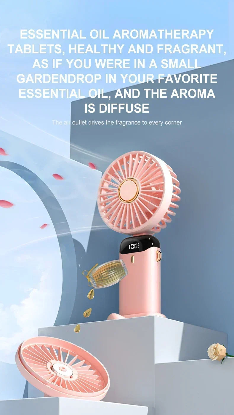 Portable Neck Air Conditioner Mini USB Fan