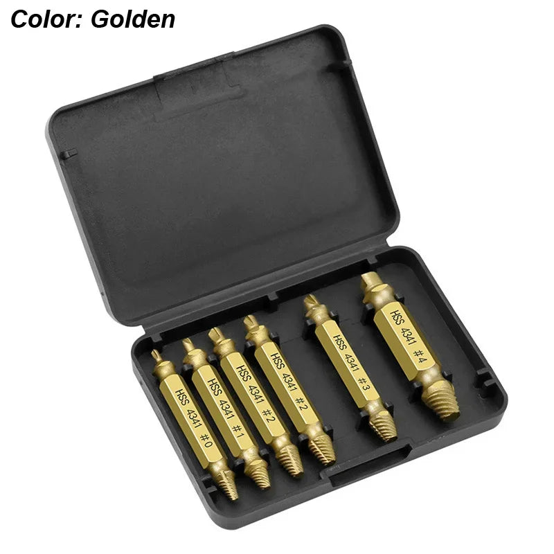 Damaged Screw Extractor Drill Kit