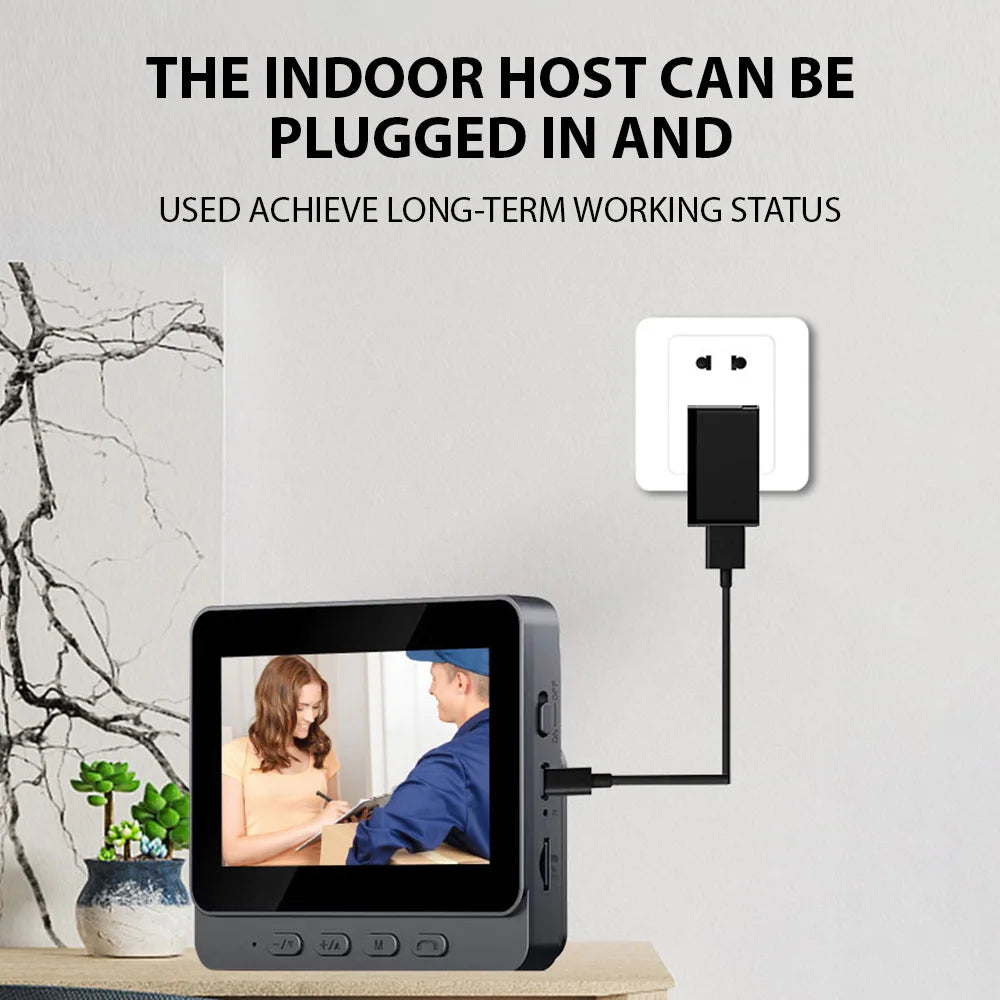 4.3" IPS Wireless Video Intercom Doorbell
