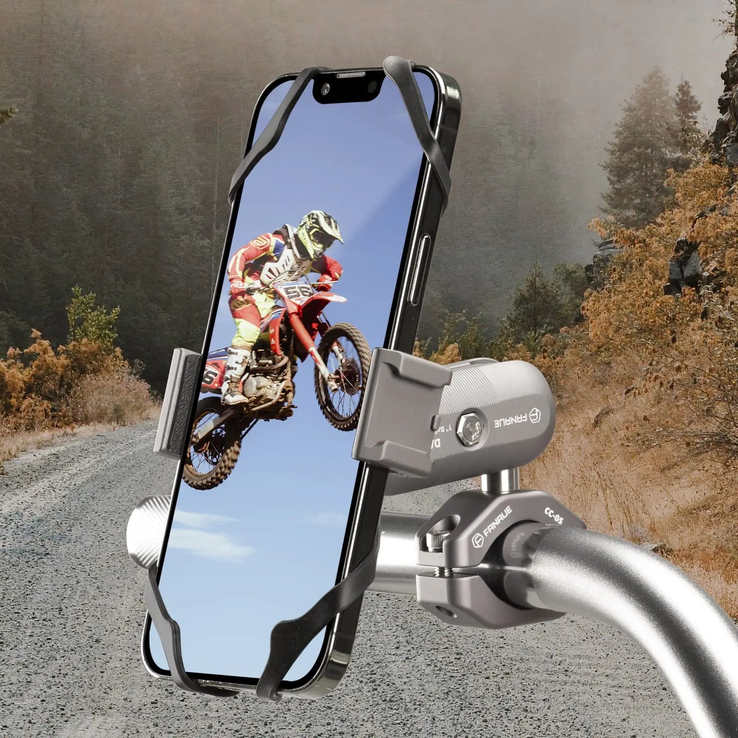 FANAUE 360° Universal Motorcycle Phone Holder