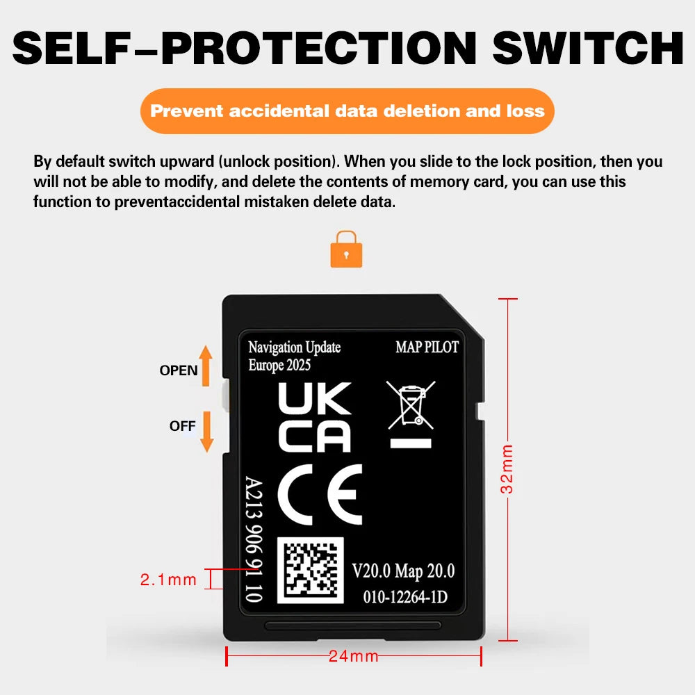 2025 EU Sat Nav SD – Mercedes Garmin GPS Upgrade
