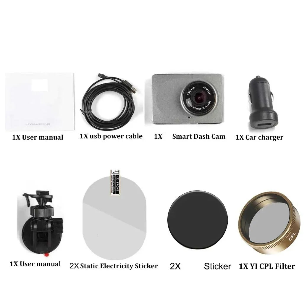 Xiao YI Smart Dash Cam – Your Smart Co-Pilot on the Road