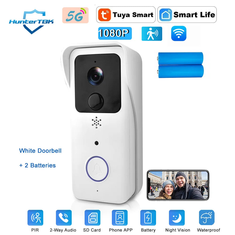 Tuya 5G WiFi Smart Video Doorbell