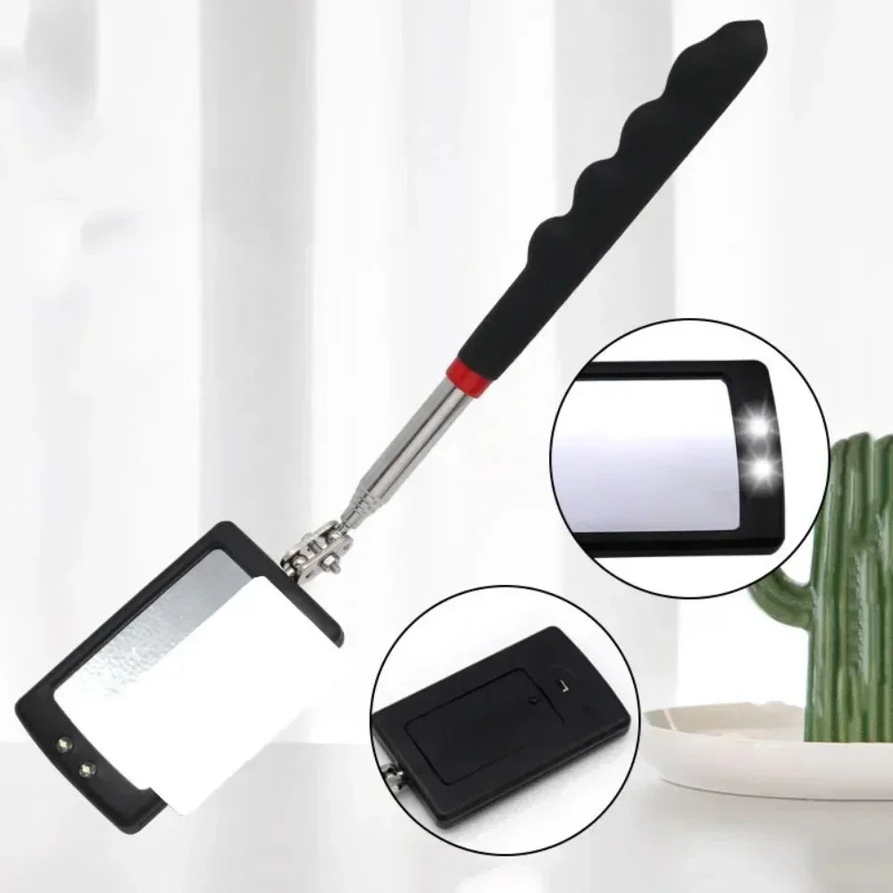 LED Telescoping Inspection Mirror – See What Others Can’t!