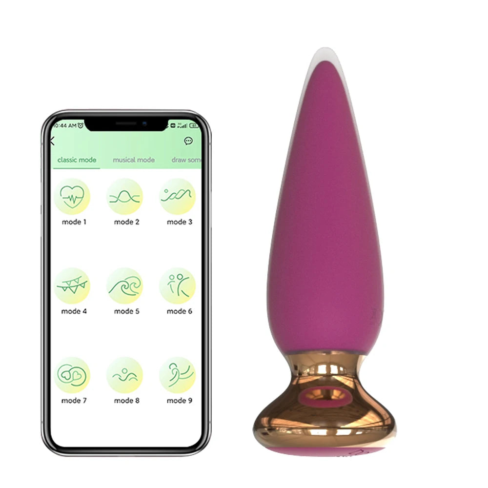 Wireless Remote Anal Vibrator for Men & Women