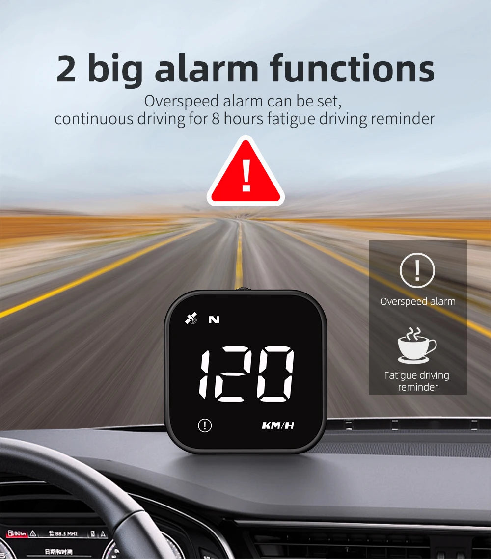 G4S HUD Smart GPS Speedometer – All-in-One Display
