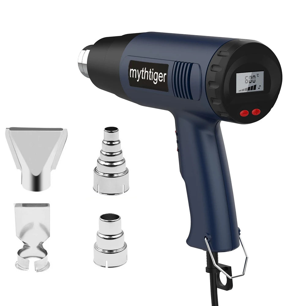 2000W Industrial Electric Hot Air Gun Digital