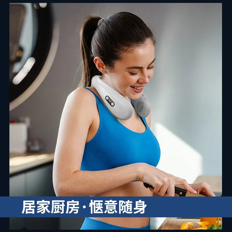 Portable Neck Air Conditioner Bladeless Cooling Fan