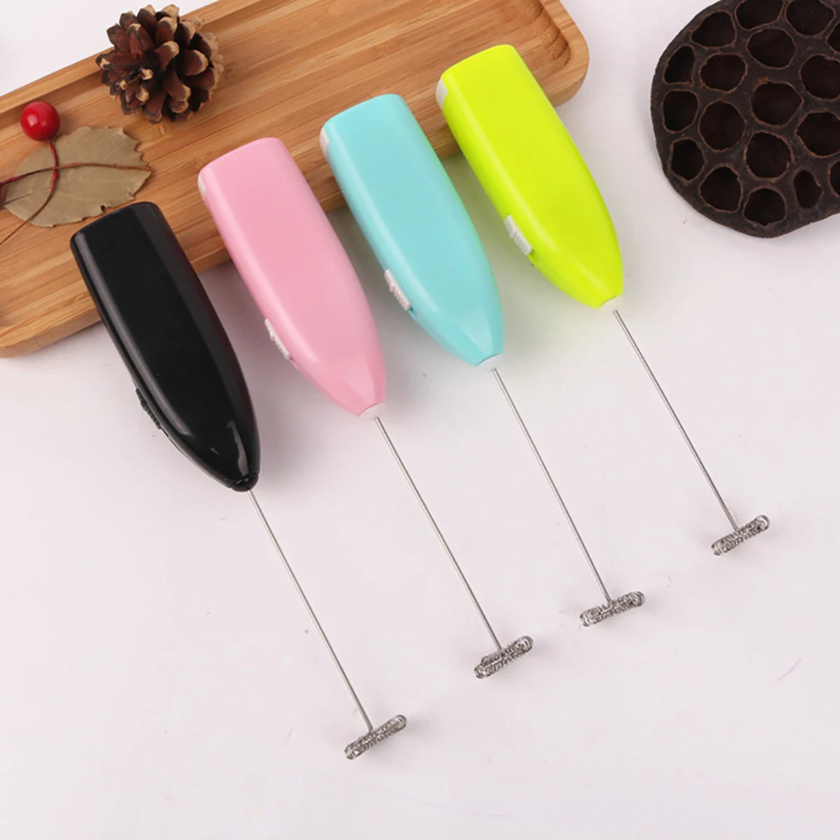 Mini Electric Egg Beater & Milk Frother