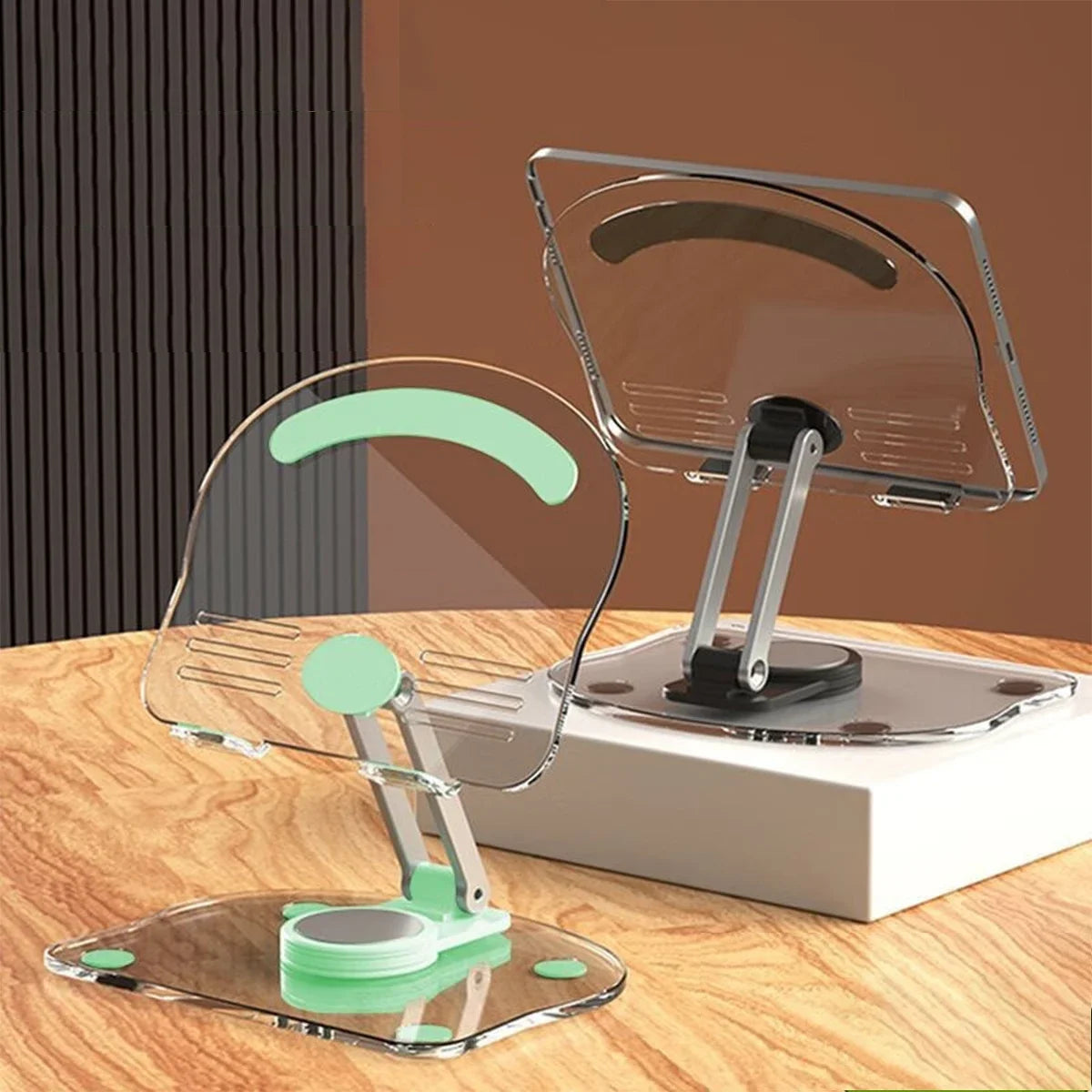 Clear Acrylic Tablet Stand – Sleek & Universal Fit