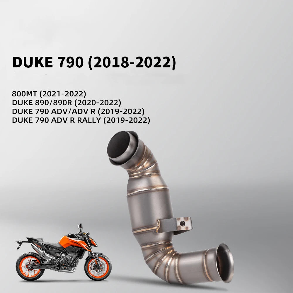 Slip-On Exhaust Pipe for 800NK KTM 790 890