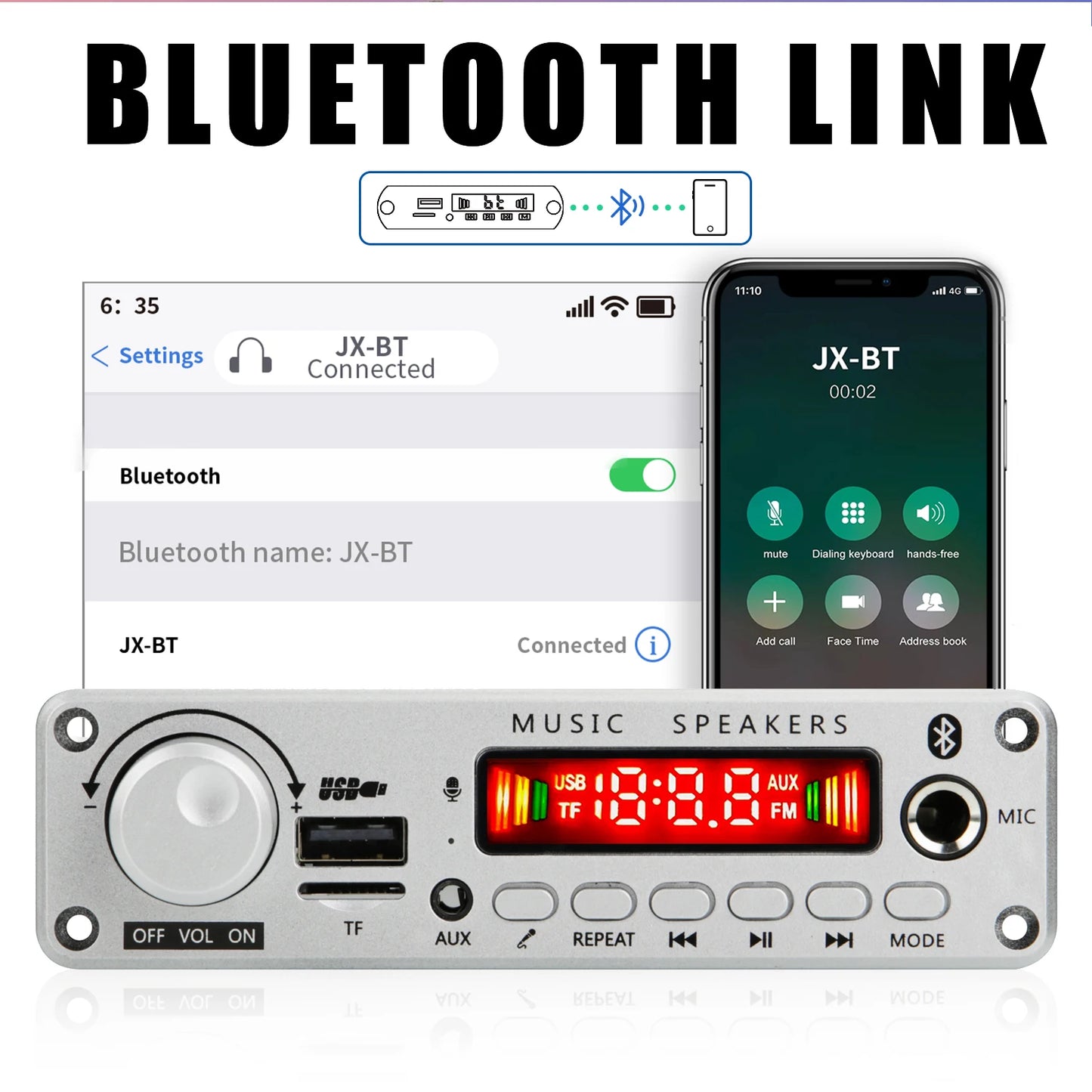Boost your sound system with wireless amplifier power!