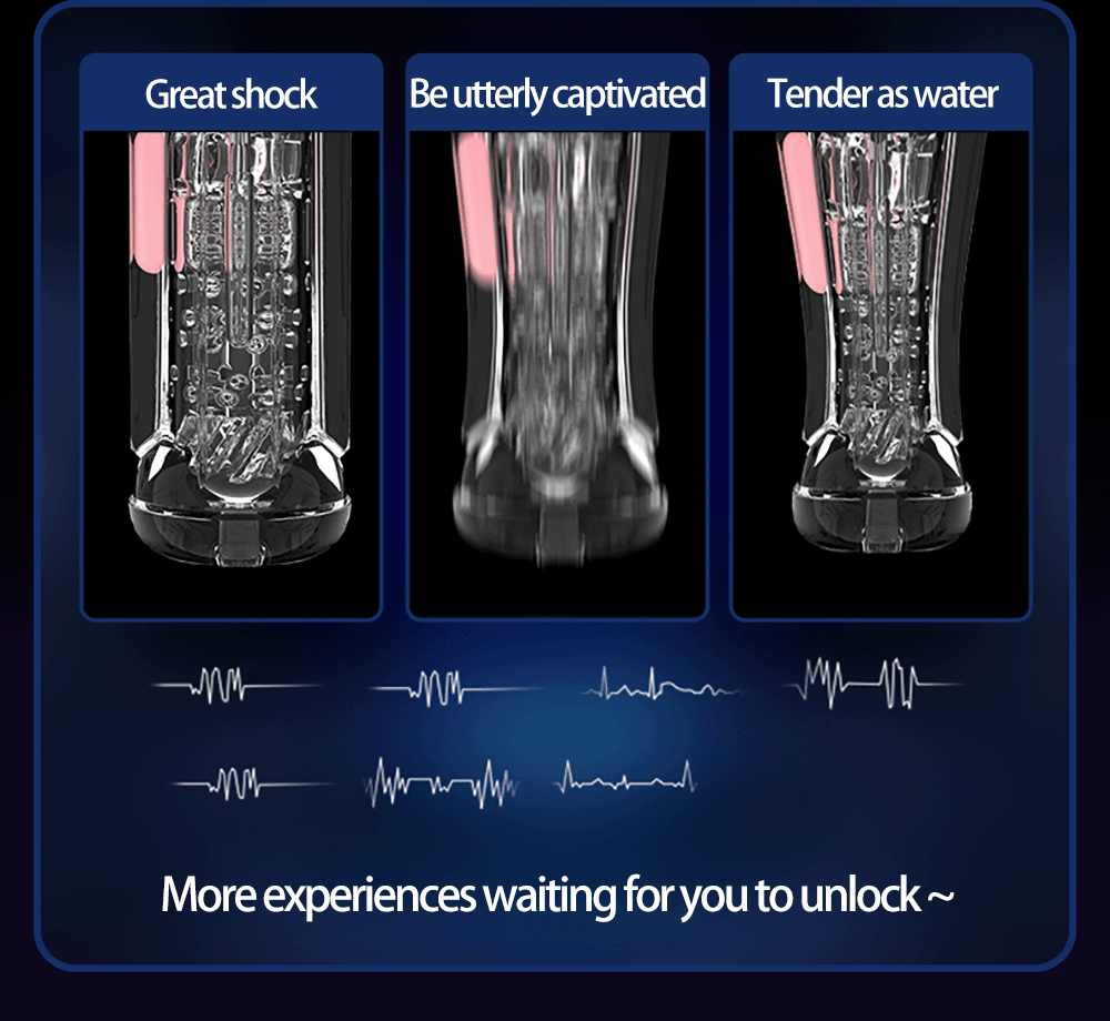 Automatic Thrusting & Sucking Male Stroker