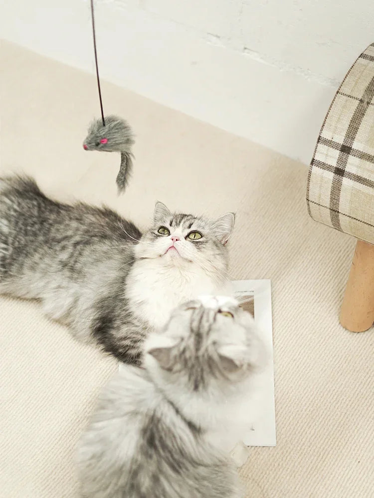 Interactive Hanging Mouse Toy – Endless Fun for Curious Cats!