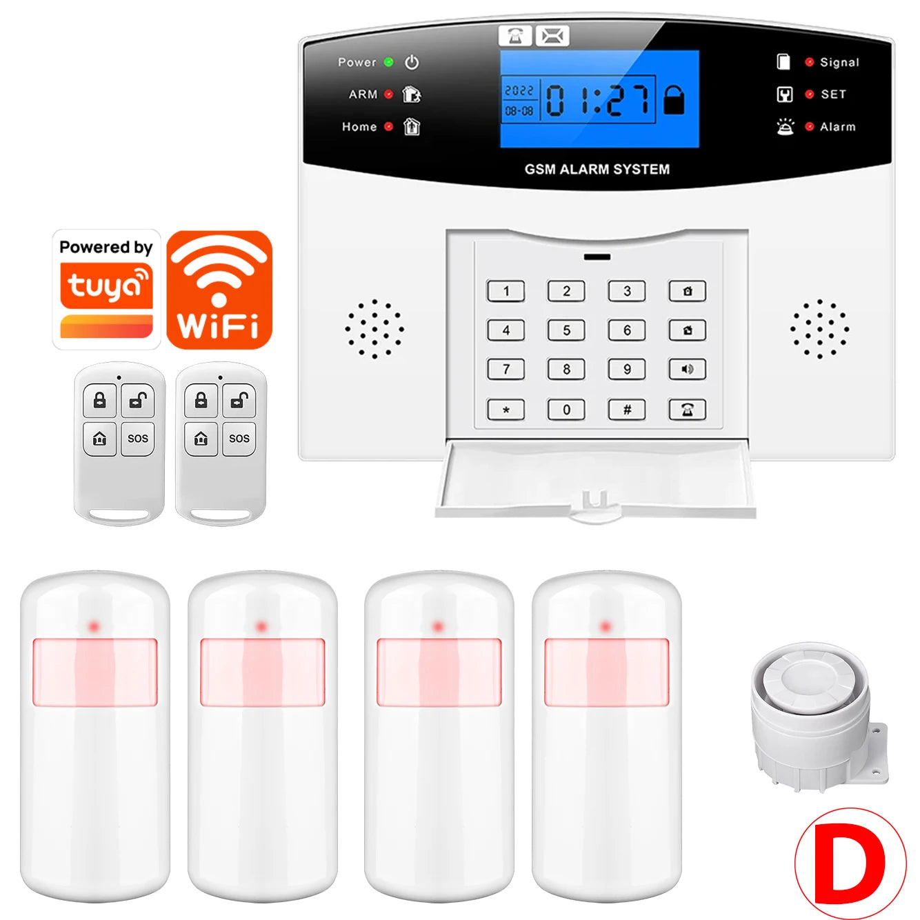 GSM WiFi Smart Alarm System – DIY Home Security