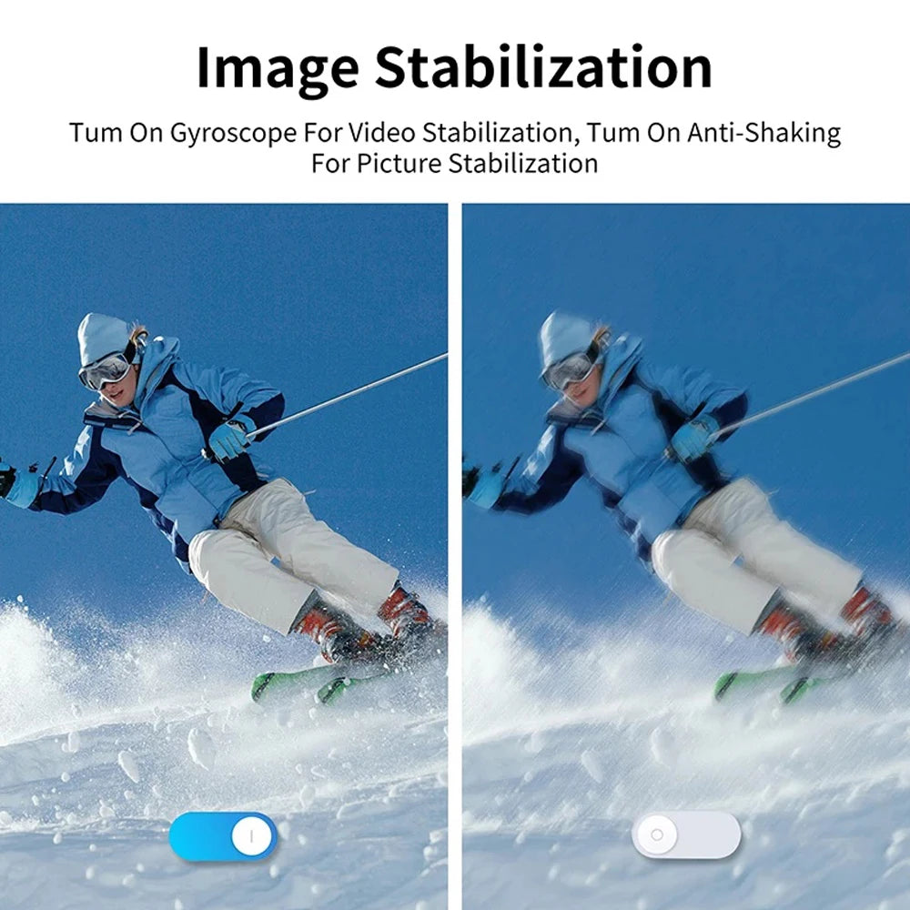 Film every detail with this 5K dual-screen action camera!