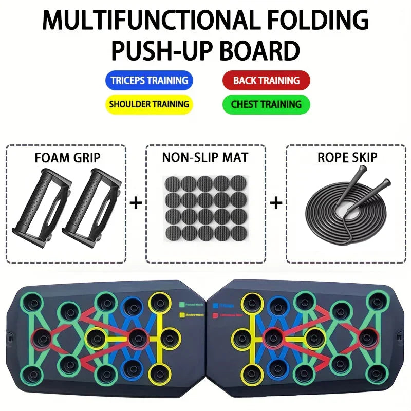 Portable Multifunctional Push-Up Board Set - Clickilix