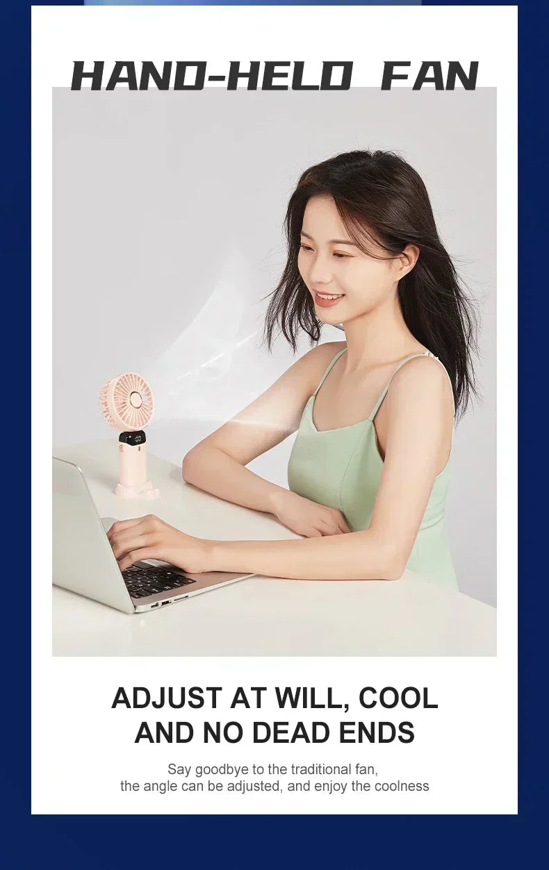 Portable Neck Air Conditioner Mini USB Fan