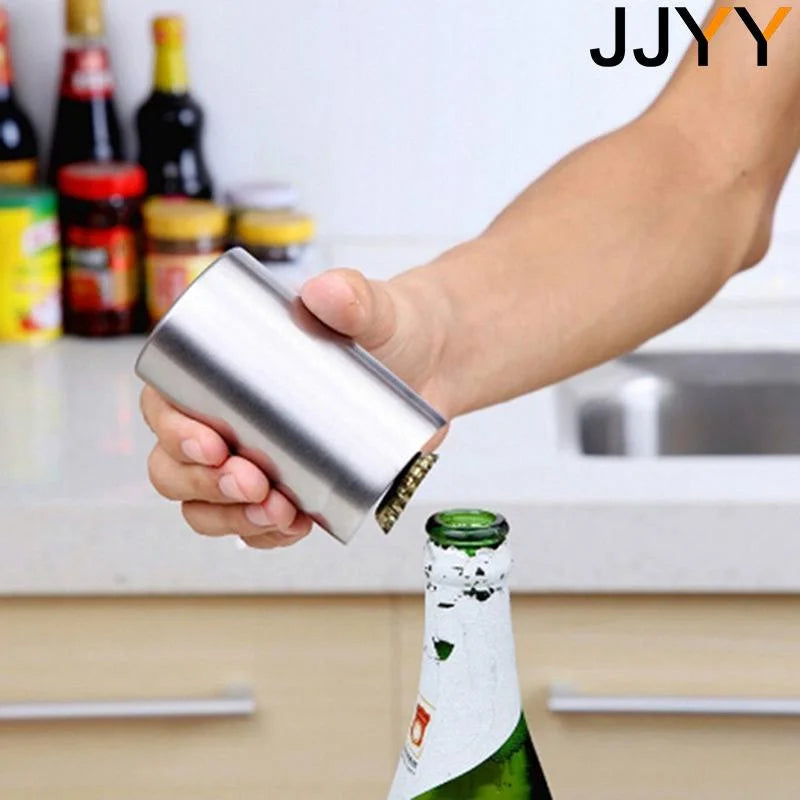 JJYY Black Poker Card Bottle Opener – Stylish & Functional Bar Tool