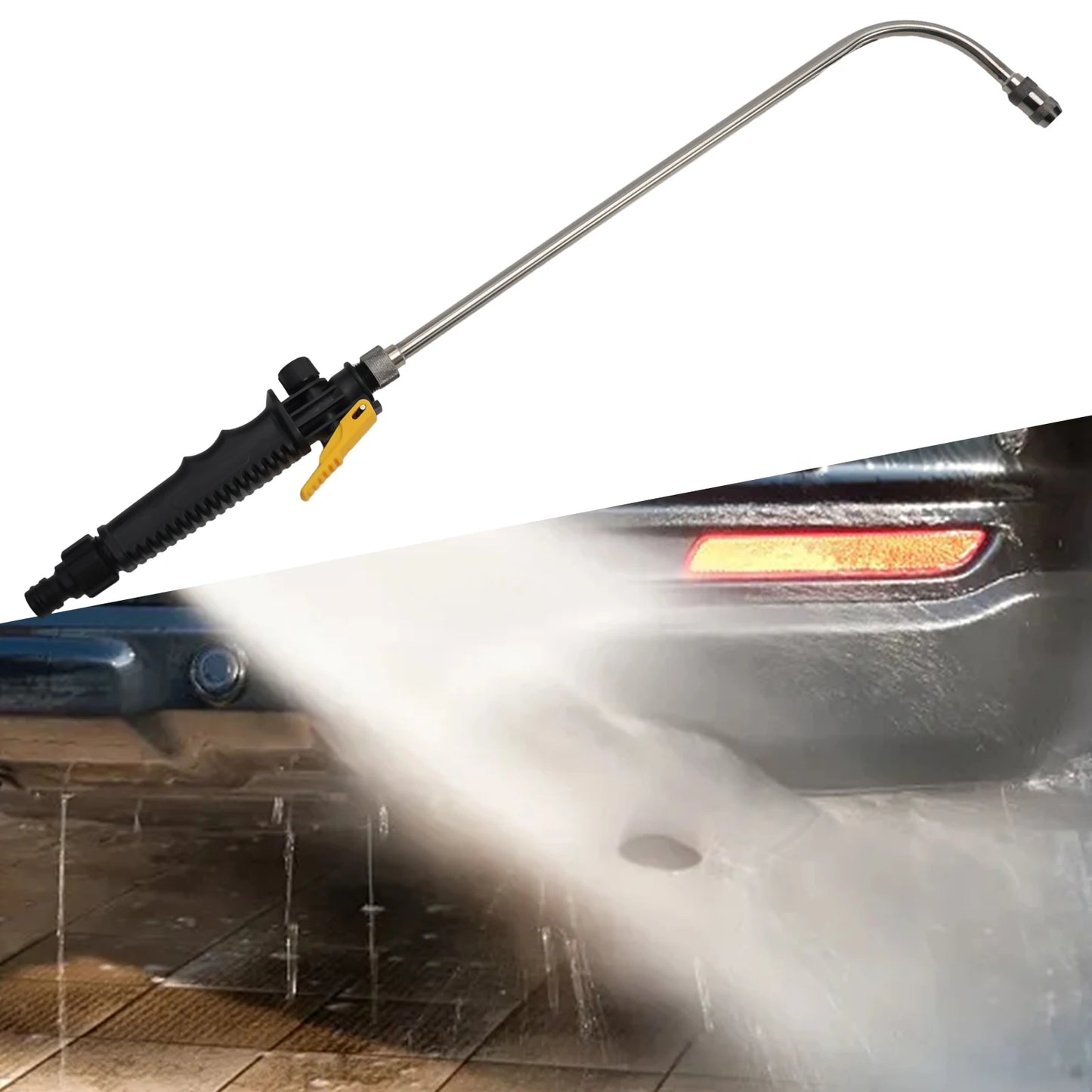 2-in-1 Car Power Washer Wand Nozzle