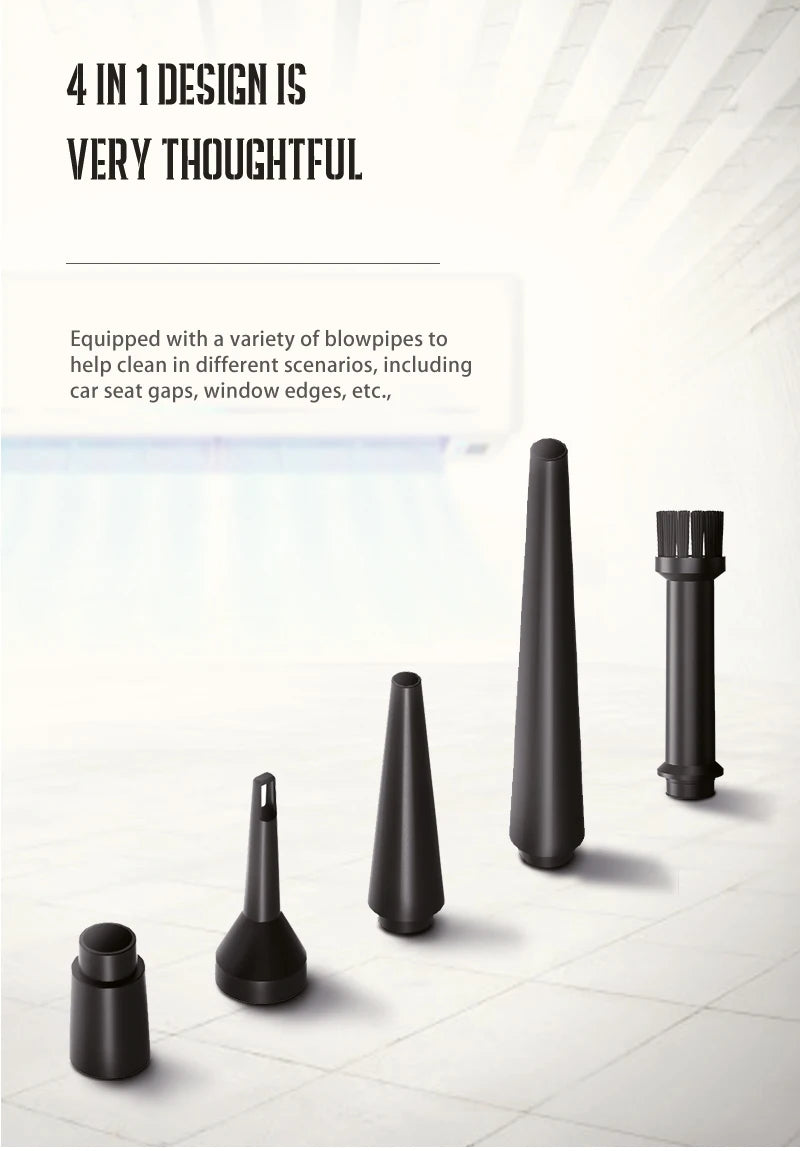 Cordless Air Duster 51000RPM for PC Cleaning