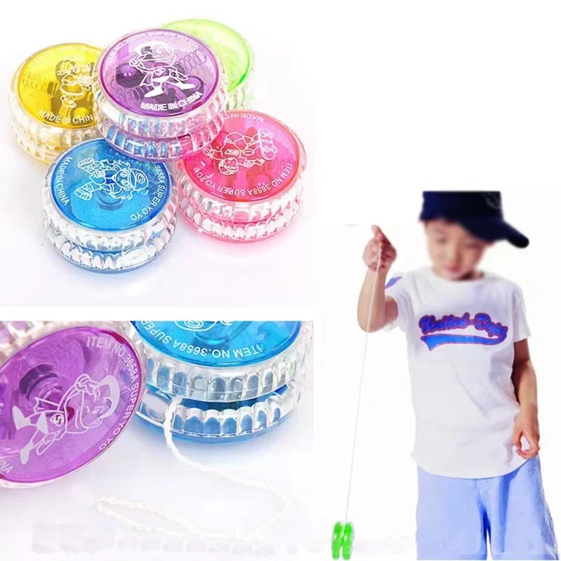 3PCS Luminous Yo-Yo Ball Bearing Kids Toys