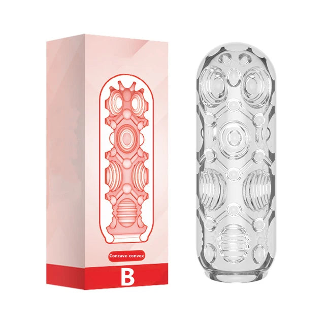 Transparent Soft Masturbator Cup for Men