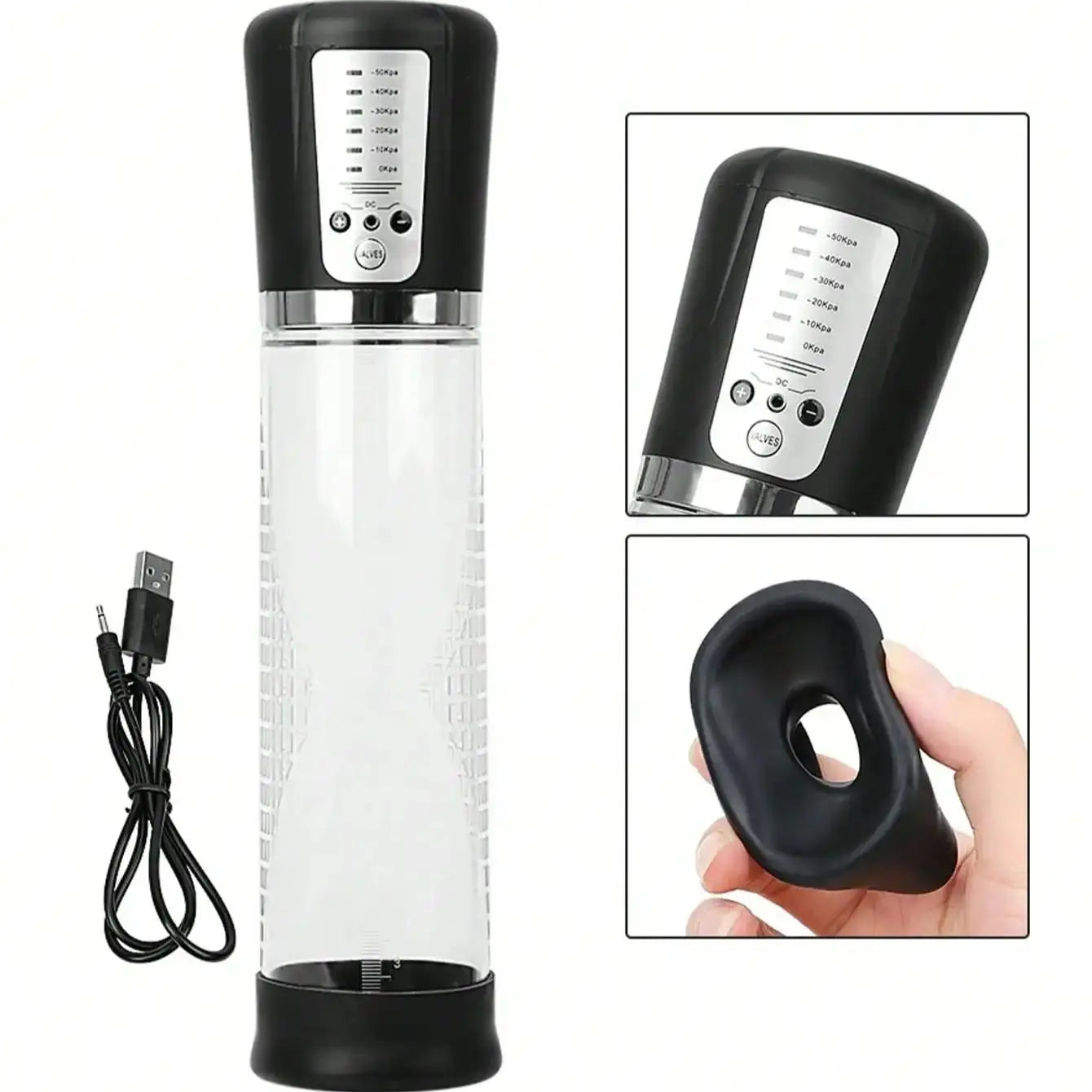 USB Rechargeable Automatic Vacuum Penis Pump