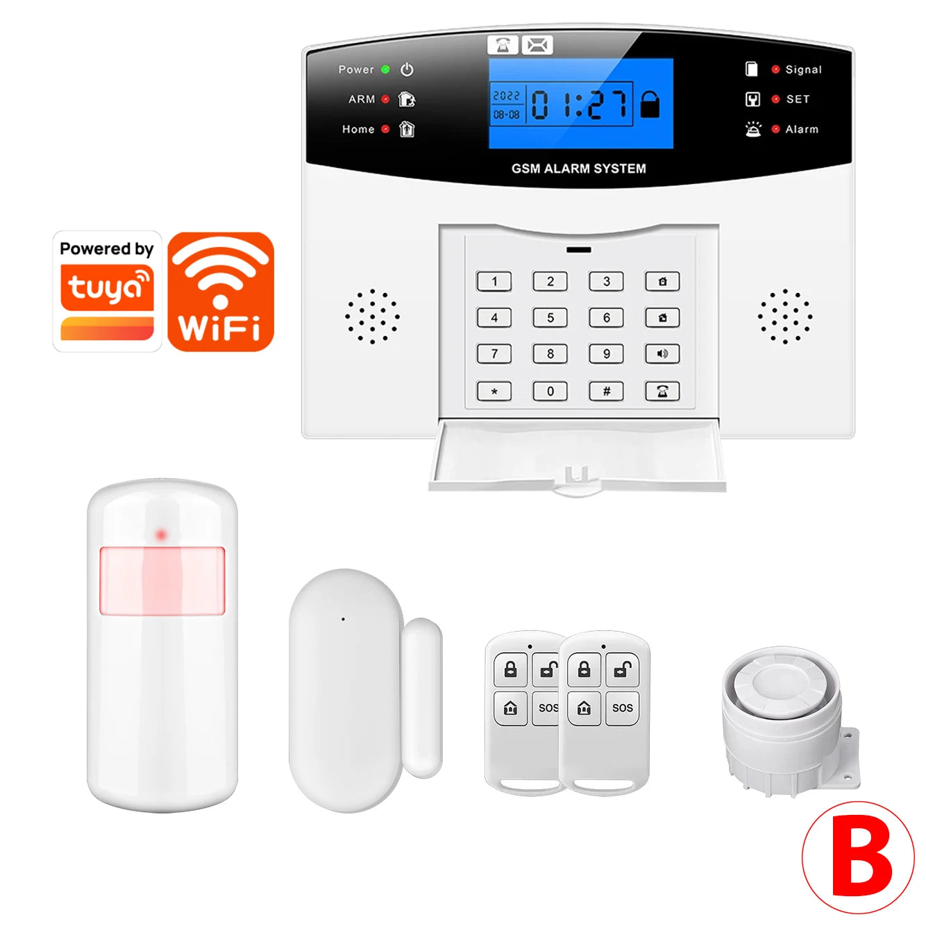 GSM WiFi Smart Alarm System – DIY Home Security