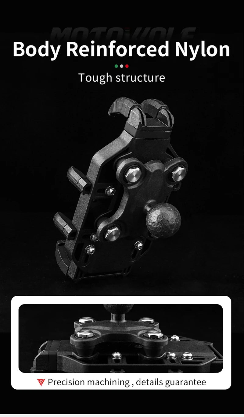 Motorcycle Wireless Charging Phone Mount