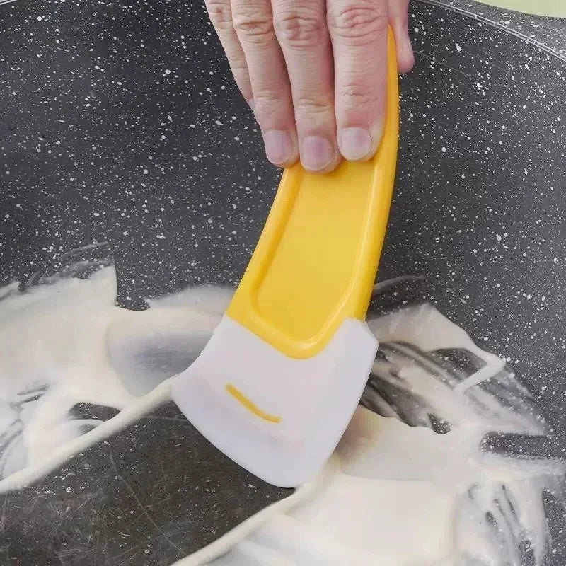 Silicone Scraper Spatula Kitchen Cleaning Tool