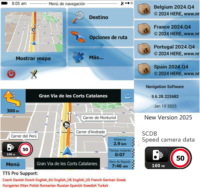 Explore with ease using this 5" HD GPS Navigator!