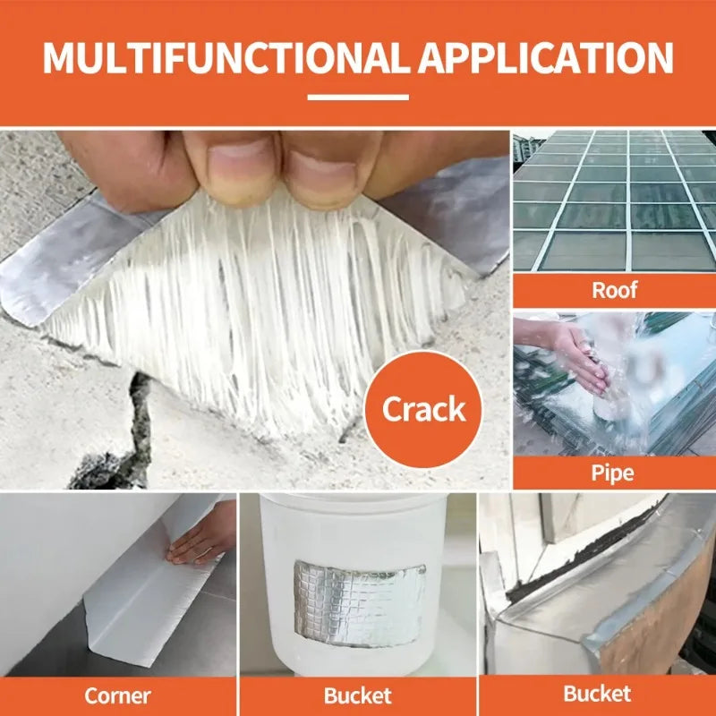 Waterproof Butyl Aluminum Foil Repair Tape
