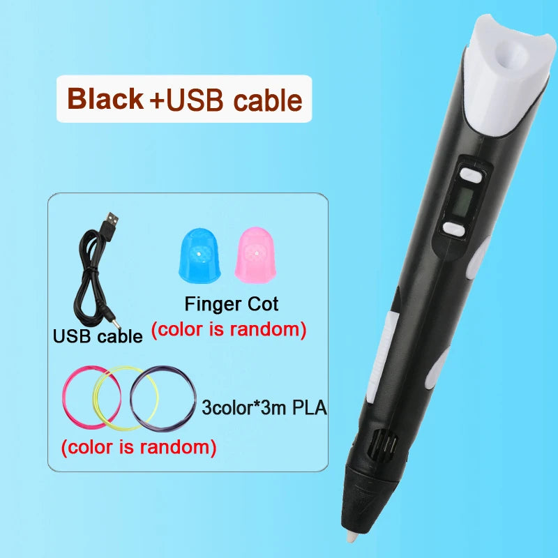 3D Printing Pen – LCD Creative Toy for Kids