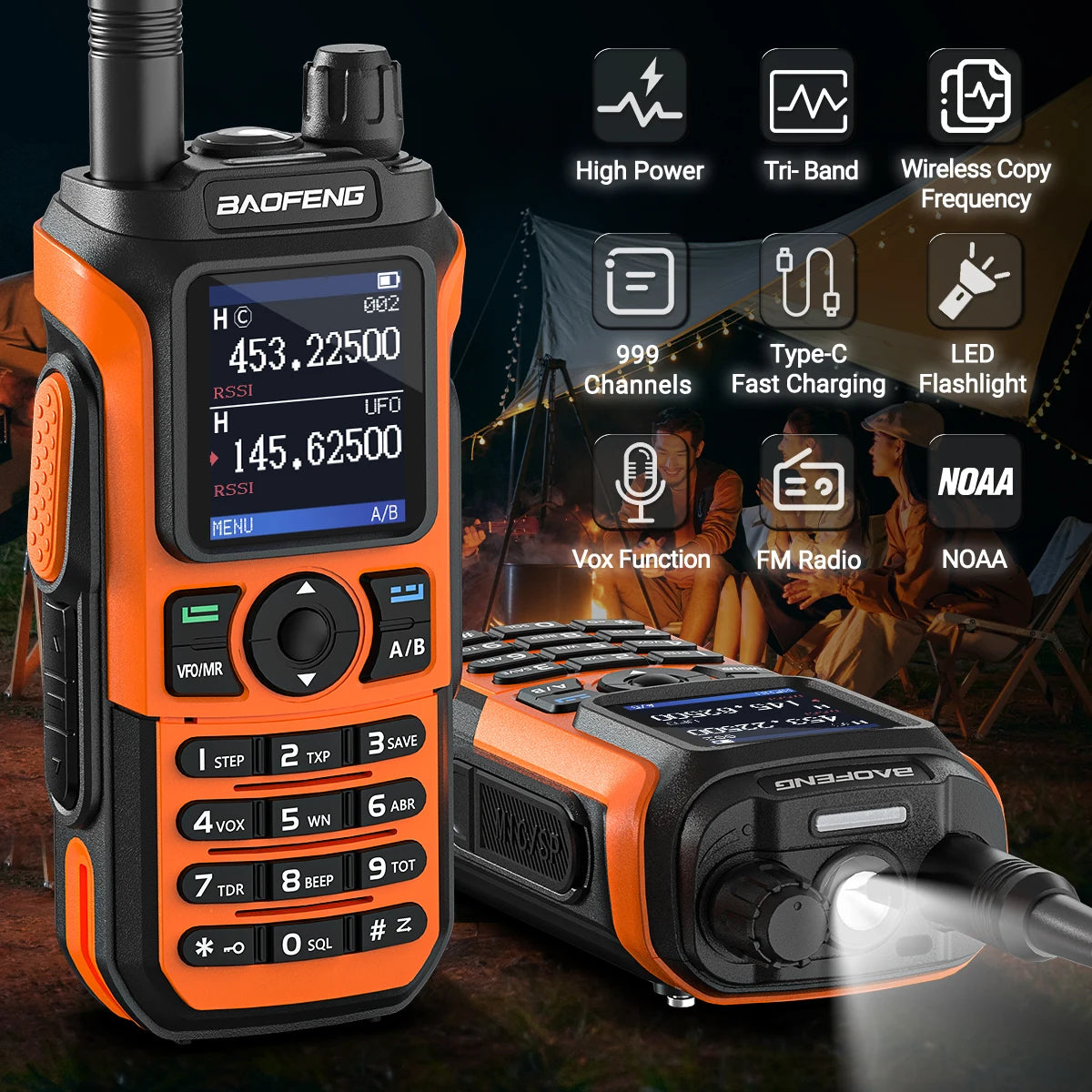 Baofeng UV-21 Pro V2 Waterproof Long-Range Radio