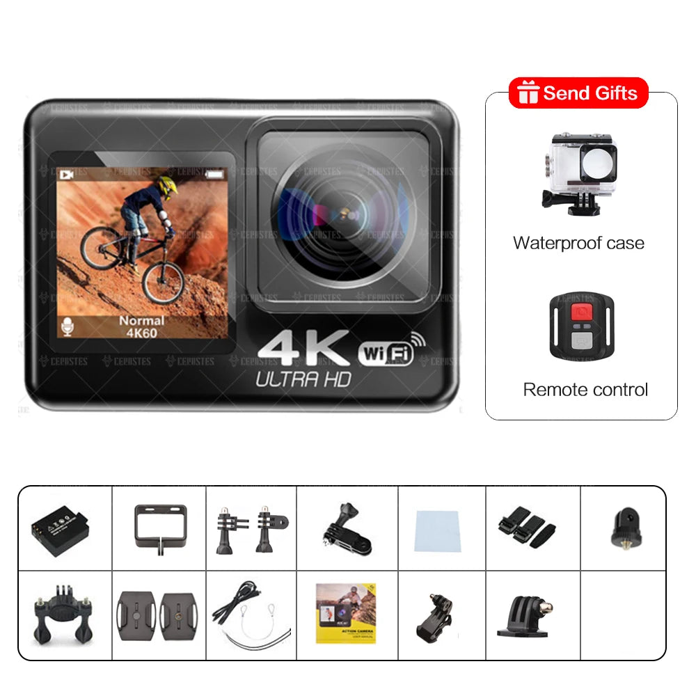 Shoot smooth 4K footage with this action camera!