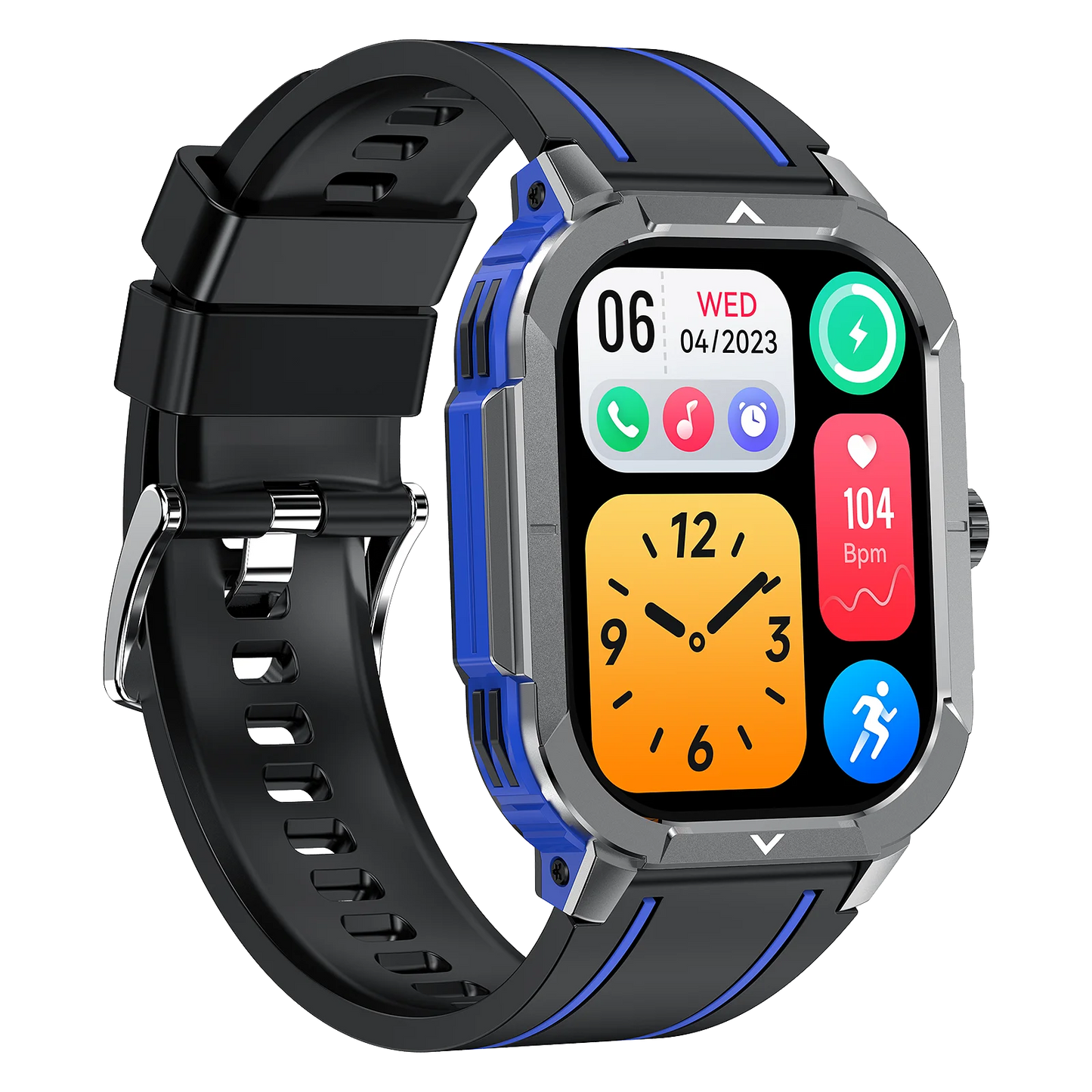 2.06" AMOLED Smart Watch Wireless Charging
