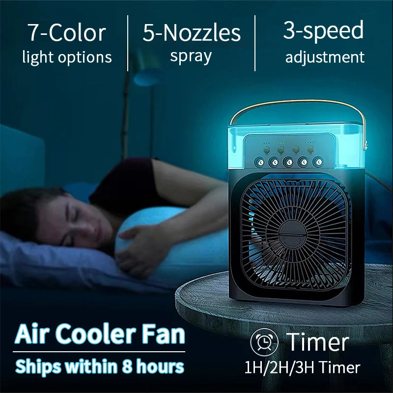 New 3 In 1 Fan AIr Conditioner Household Small Air Cooler - Clickilix