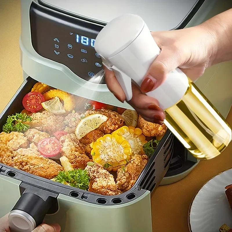 2-in-1 Oil Spray Bottle – Precision & Control for Healthier Cooking