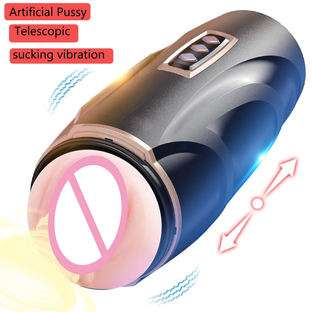 Automatic Thrusting & Sucking Male Stroker