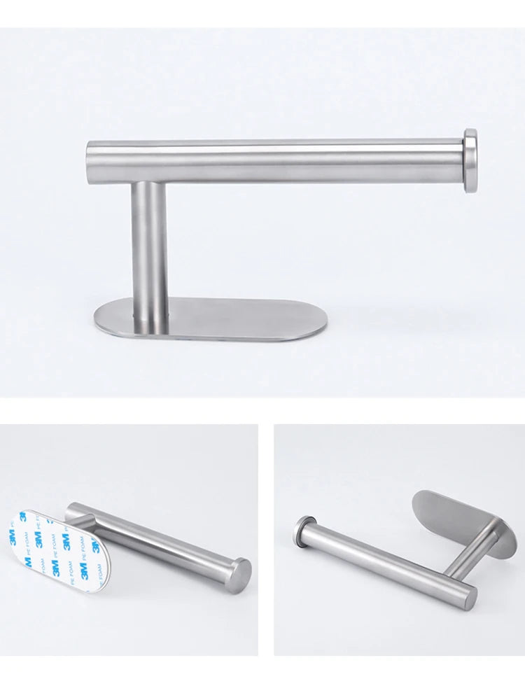 Stainless Steel Wall Paper Towel Rack
