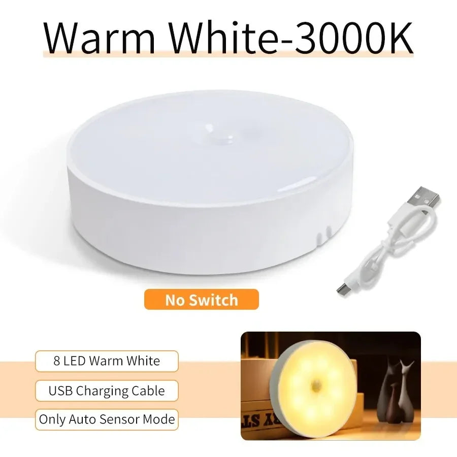 USB Rechargeable Motion Sensor Cabinet Light