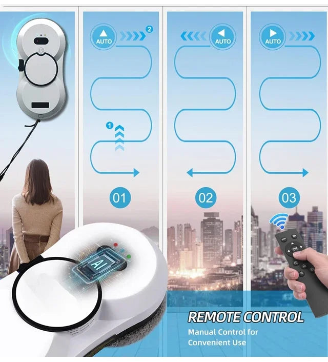 Smart Robot Window Cleaner for Home Glass