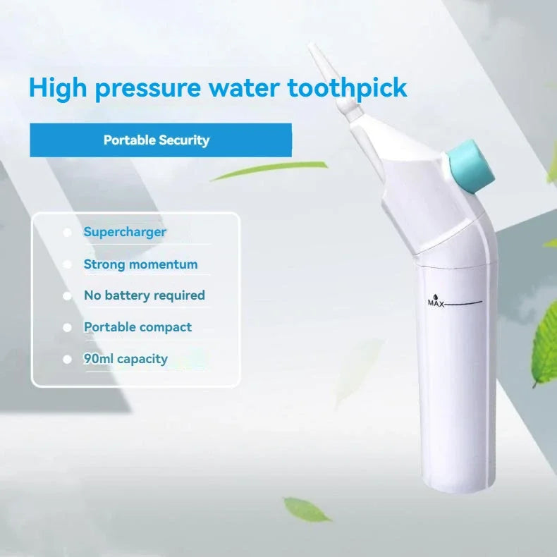 Portable High Pressure Oral Irrigator Teeth Cleaner