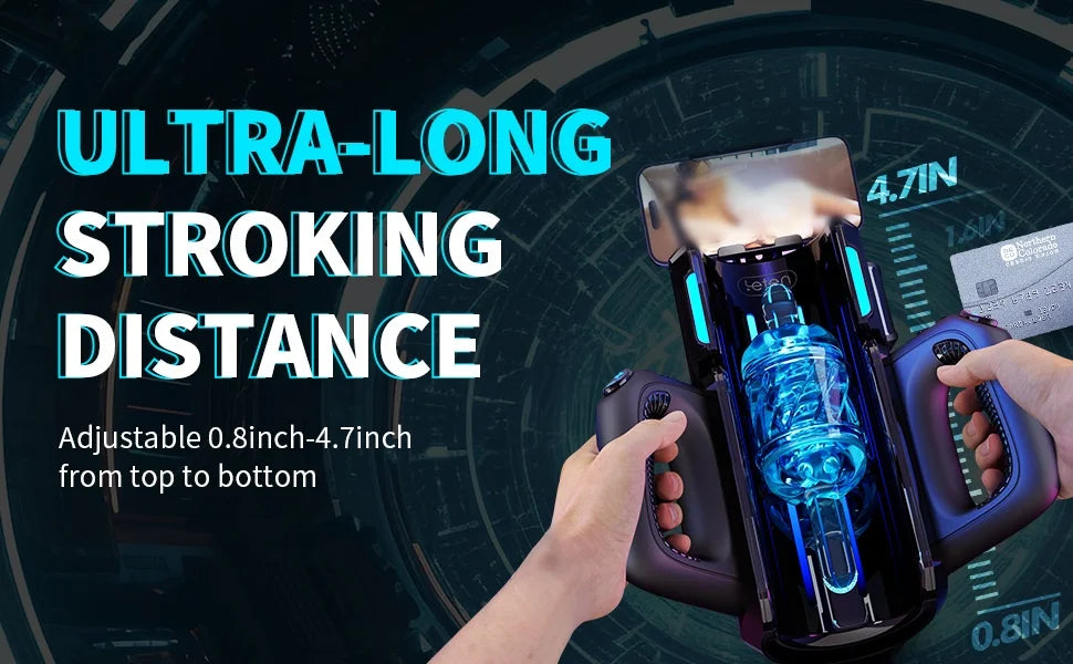 Leten THRUSTING-PRO High Telescopic Male Masturbator Cup