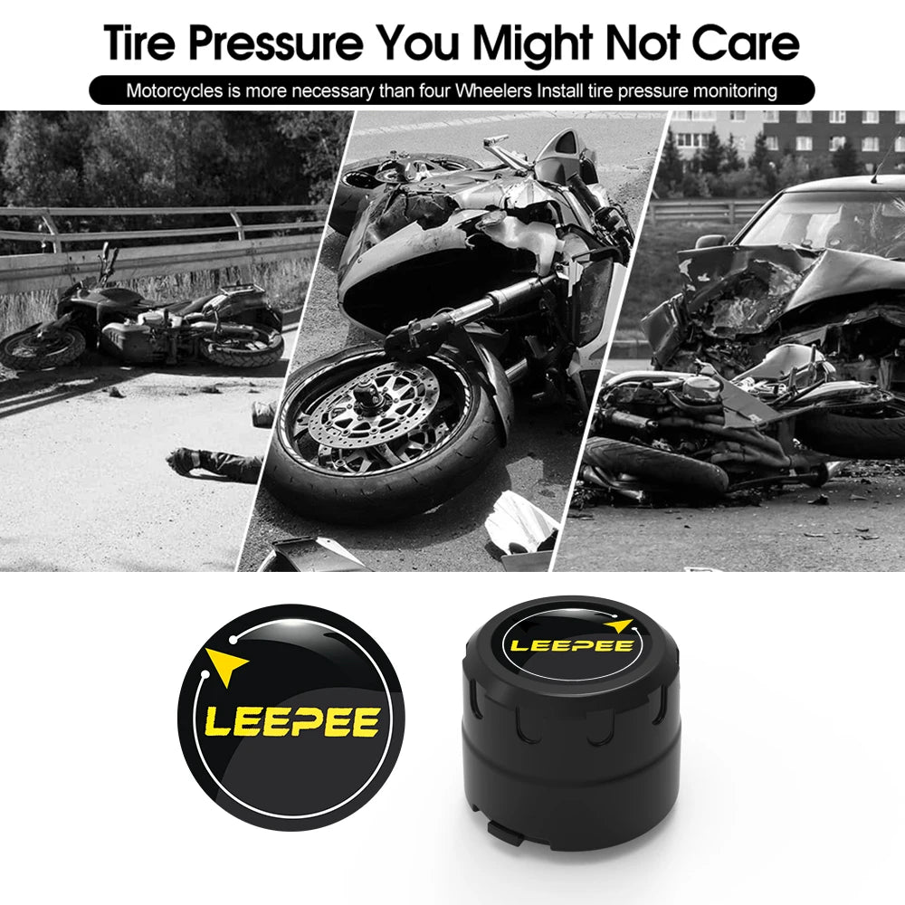 Motorcycle Bluetooth TPMS Tire Pressure Monitor