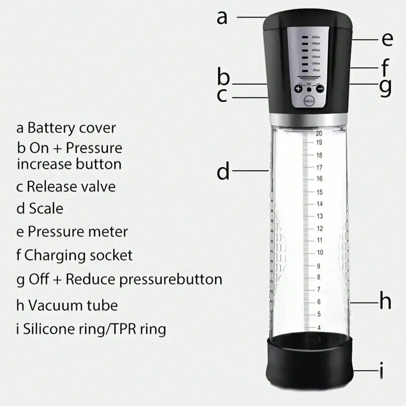 USB Rechargeable Automatic Vacuum Penis Pump