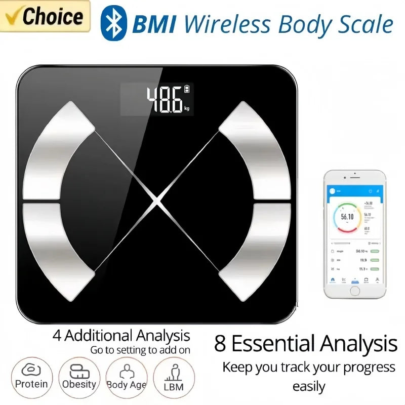 Smart Body Fat Scale Display