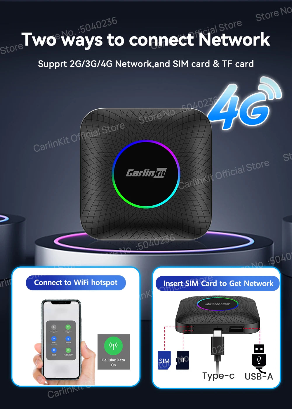 2025 CarlinKit AI Box – Wireless CarPlay with Android 13 Power!